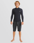 BILLABONG Mens 1/1mm Revolution Natural Wetsuit Jacket