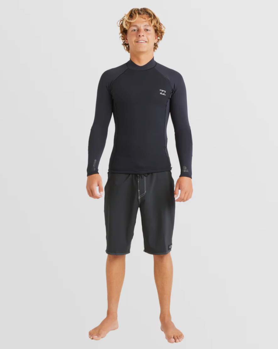 BILLABONG Mens 1/1mm Revolution Natural Wetsuit Jacket