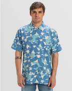 QUIKSILVER MENS BEACH CLUB CASUAL SHIRT