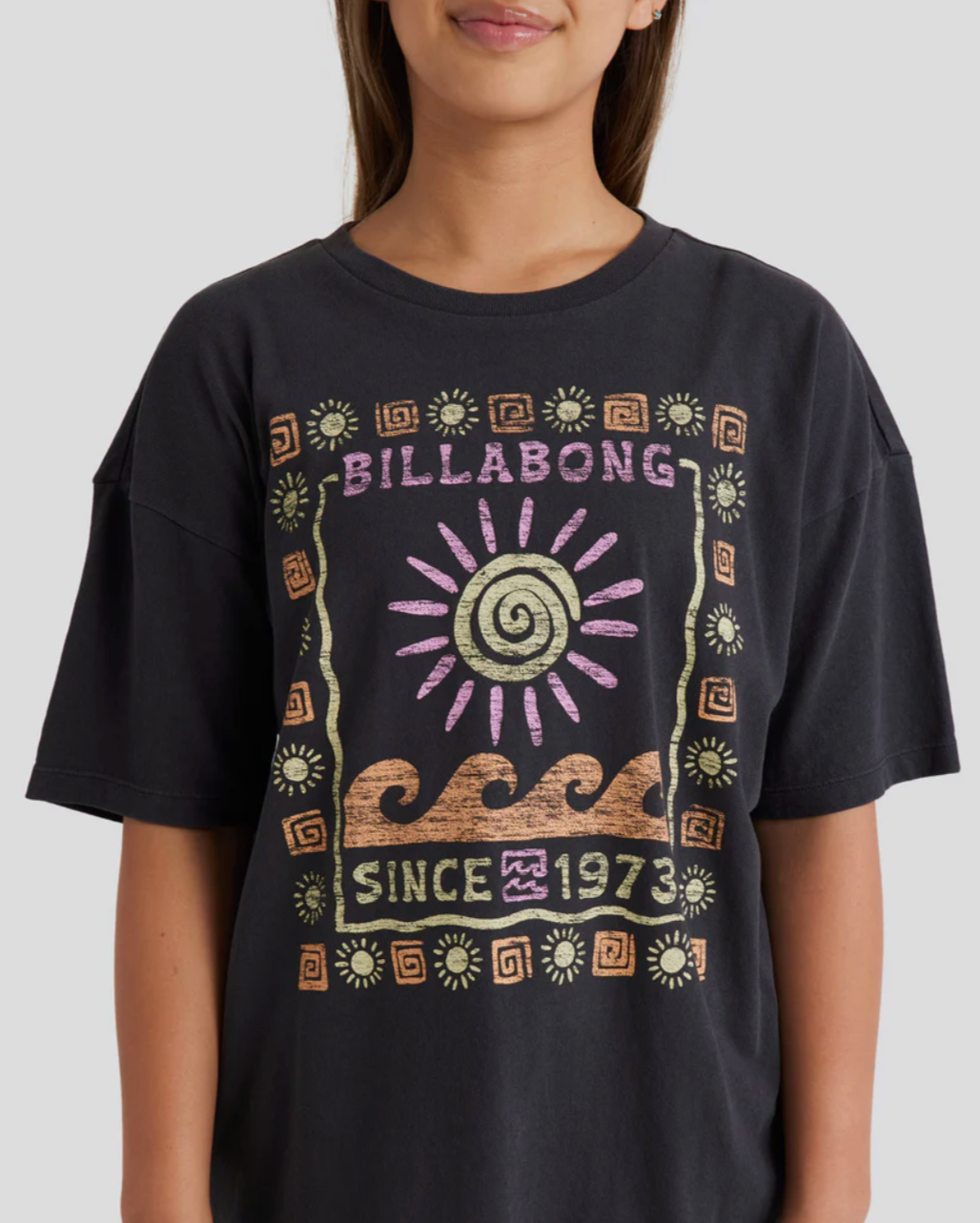 BILLABONG Girls 6-14 Waves And Sun T-Shirt