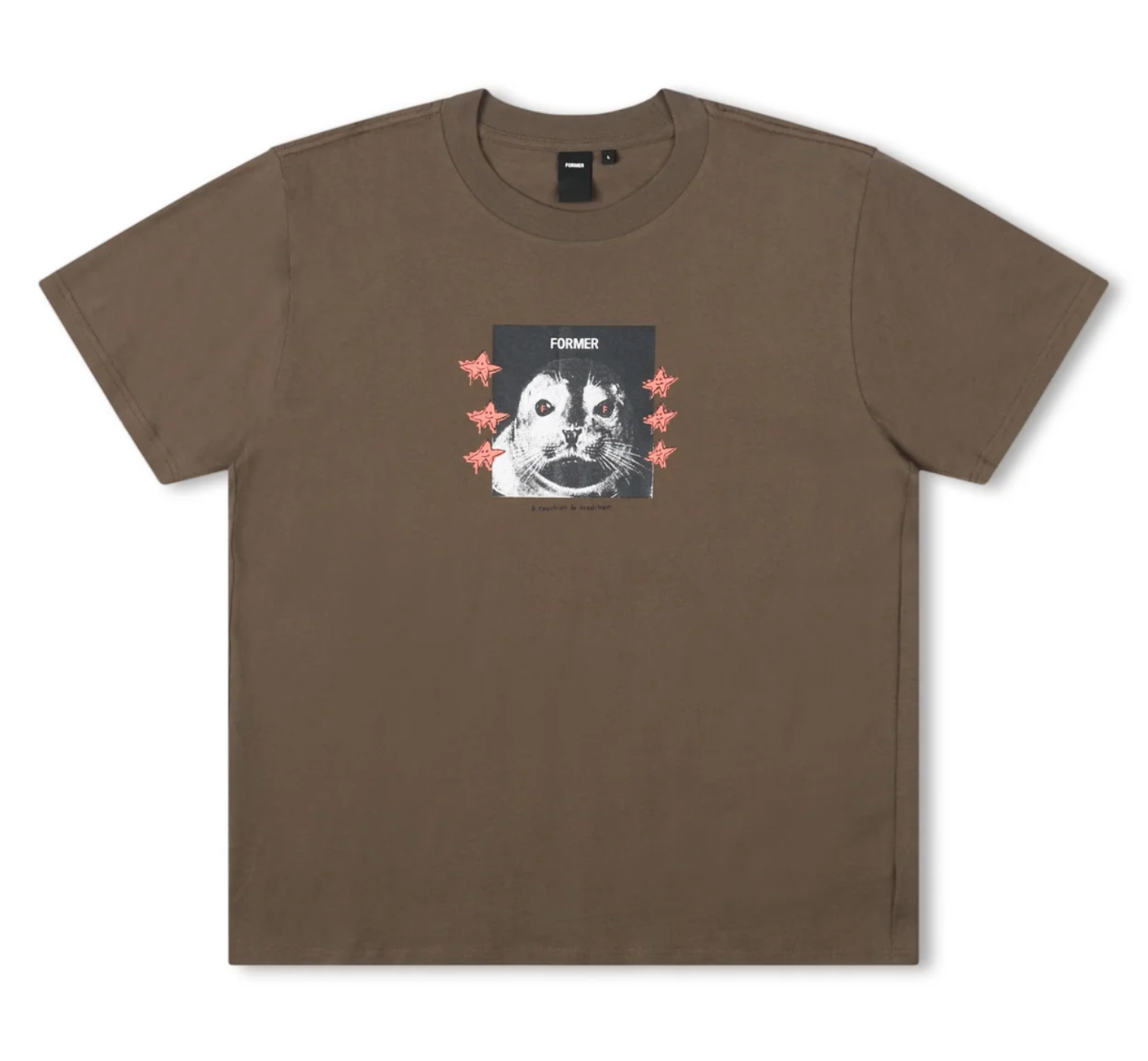 FORMER PUP STAR T-SHIRT PECAN