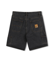 Load image into Gallery viewer, FORMER VT DISTENED DENIM WALK SHORT // WASHED BLACK
