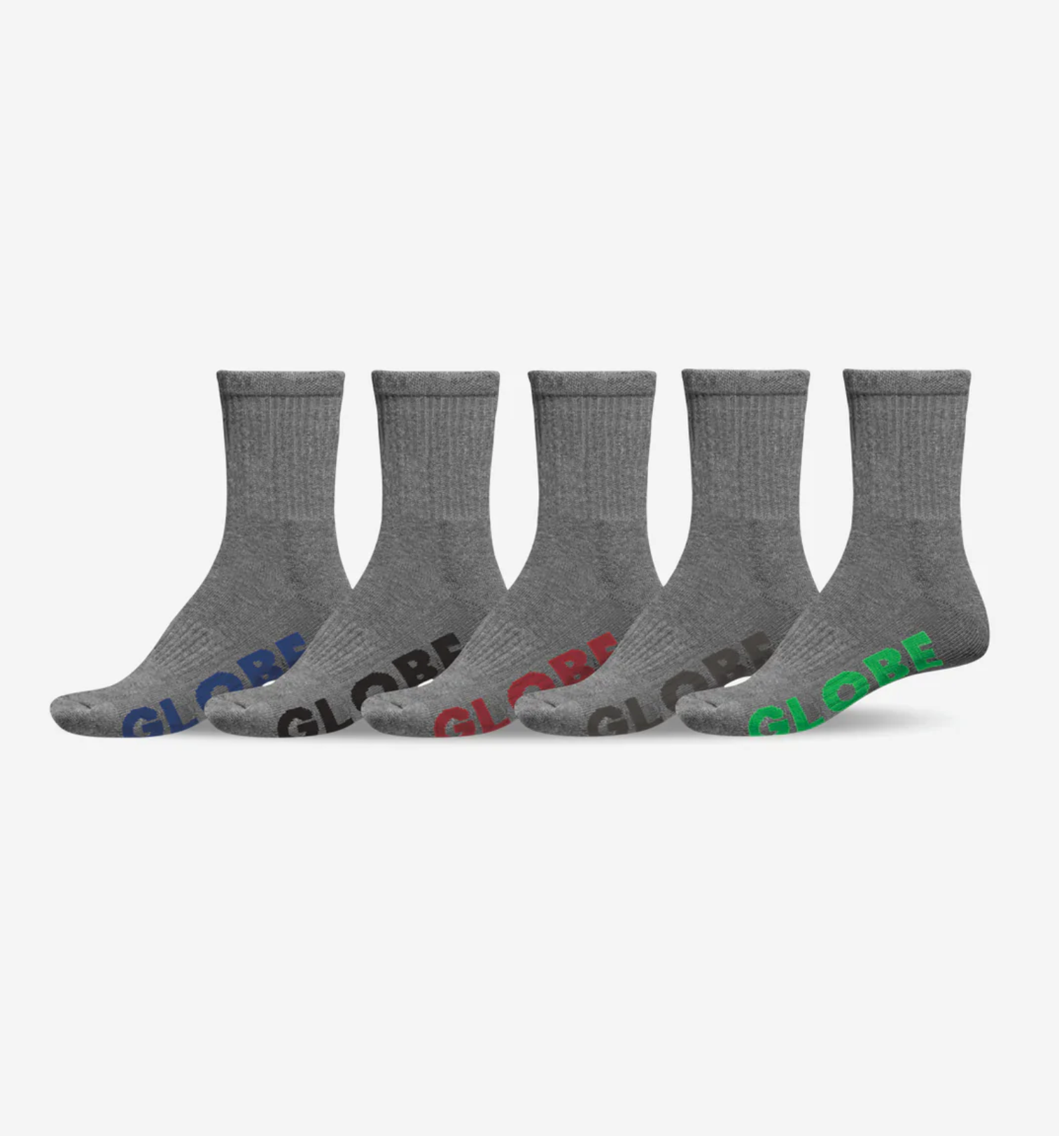 GLOBE Stealth Crew Sock 5 Pack