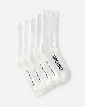 Load image into Gallery viewer, RIP CURL School Crew Sock - 5 Pack
