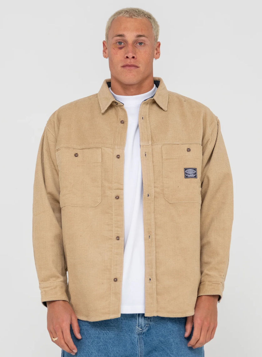 RUSTY Cobra Cord Over Shirt