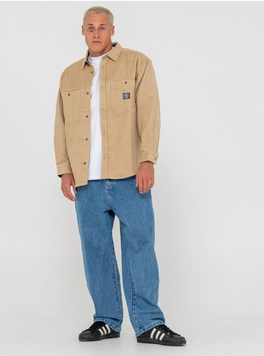 RUSTY Cobra Cord Over Shirt
