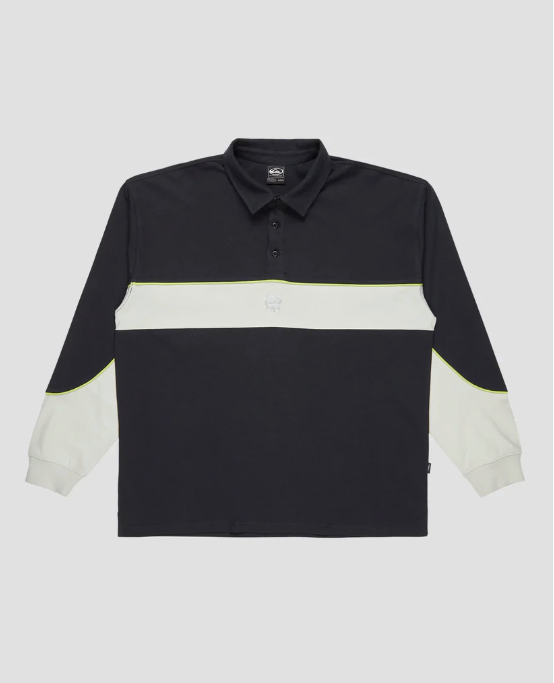 QUIKSILVER Mens Mercury Rugby Long Sleeve Shirt