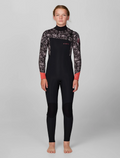 O'NEILL - Girl's Bahia 4/3mm Steamer Chest Zip Wetsuit - Follow The Sun