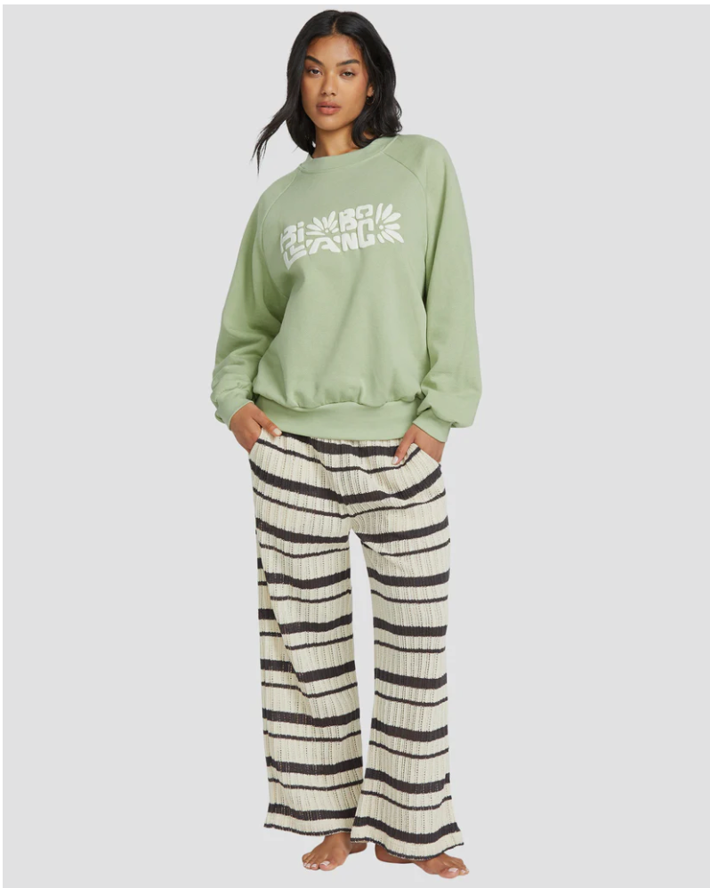 BILLABONG Womens The Waves Crew Neck