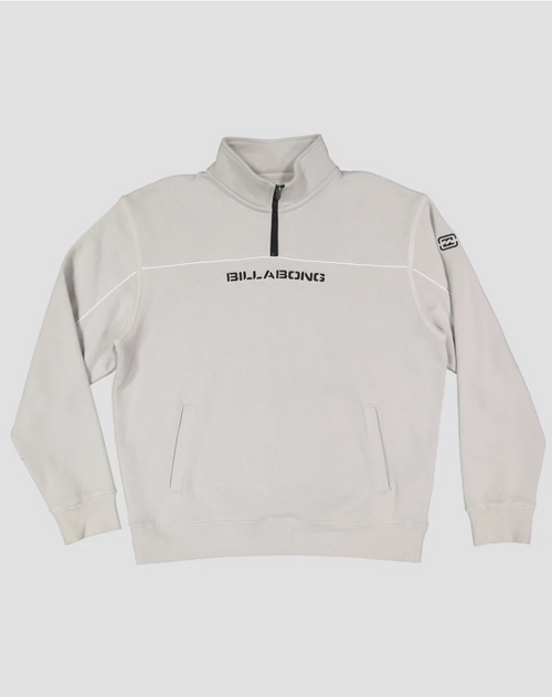 BILLABONG Mens Bracket 1/4 Zip Mock Neck Pullover