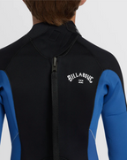 BILLABONG Boys 8-16 3/2mm Foil Back Zip GBS Steamer Wetsuit