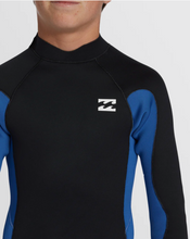 Load image into Gallery viewer, BILLABONG Boys 8-16 3/2mm Foil Back Zip GBS Steamer Wetsuit
