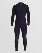 BILLABONG MENS 3/2MM FURNACE NATURAL CHEST ZIP STEAMER WETSUIT