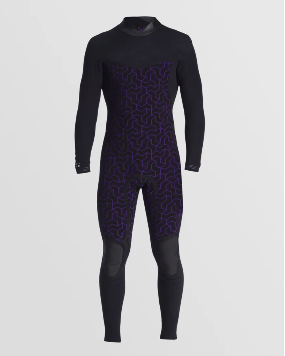 BILLABONG MENS 3/2MM FURNACE NATURAL CHEST ZIP STEAMER WETSUIT