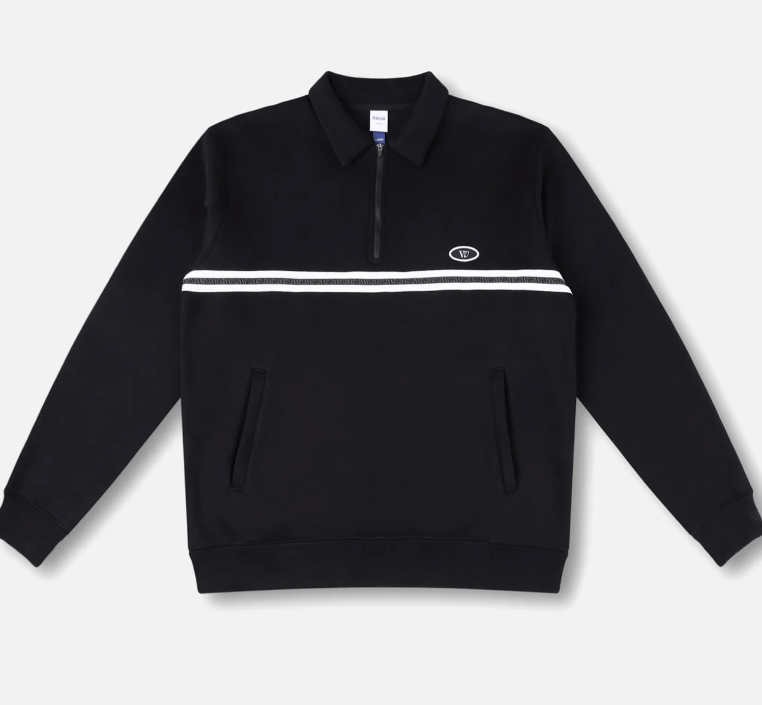 RIVVIA SOCIAL MEMBER 1/4 ZIP CREW