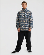 BILLABONG Mens Occy Heritage Mock Neck Fleece Pullover