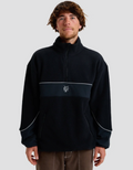 QUIKSILVER Mens Mercury Sherpa Half Zip Sweatshirt