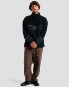 QUIKSILVER Mens Mercury Sherpa Half Zip Sweatshirt
