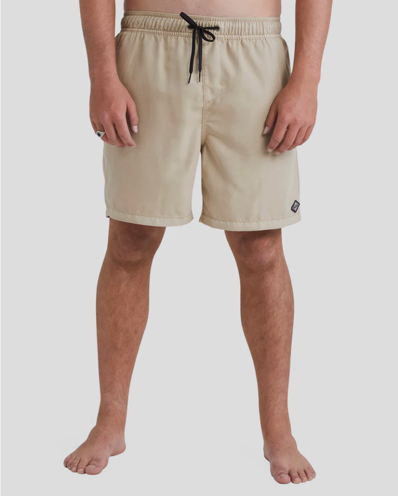 BILLABONG Mens All Day Overdye Layback 17" Boardshorts