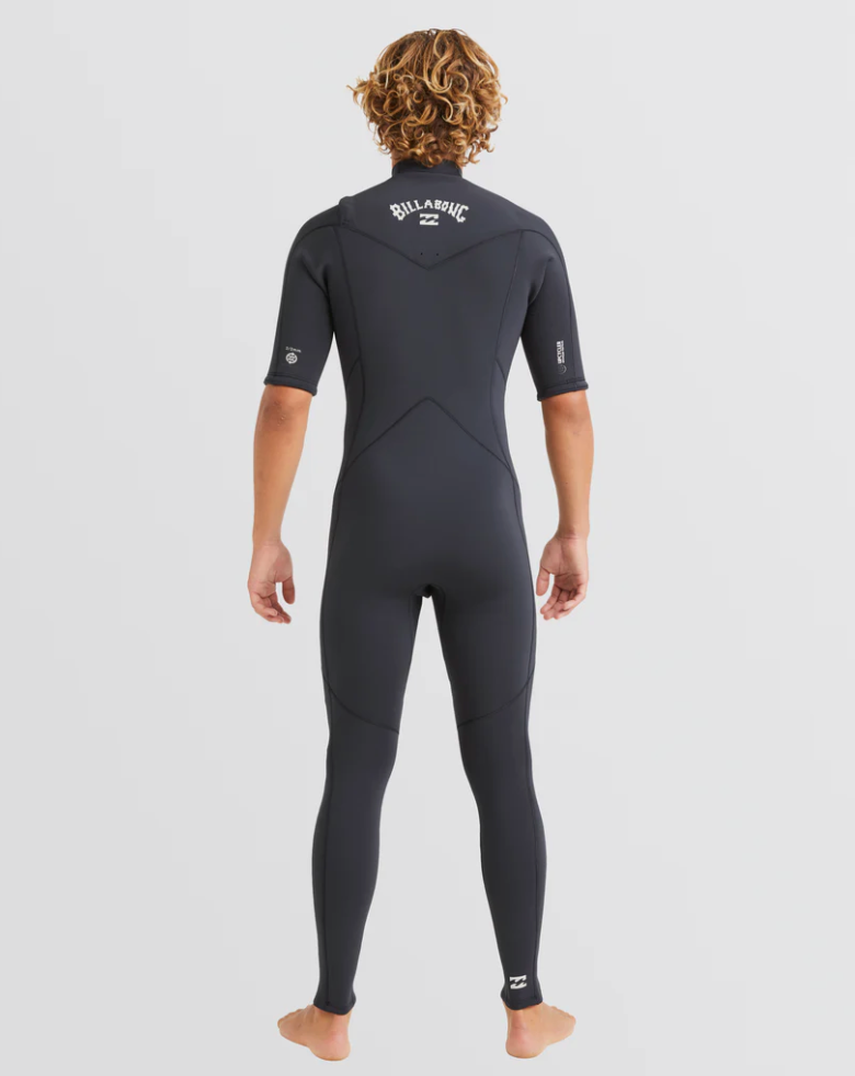 BILLABONG Mens 2/2mm Absolute Natural Chest Zip Fullsuit