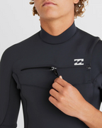 BILLABONG Mens 2/2mm Absolute Natural Chest Zip Fullsuit