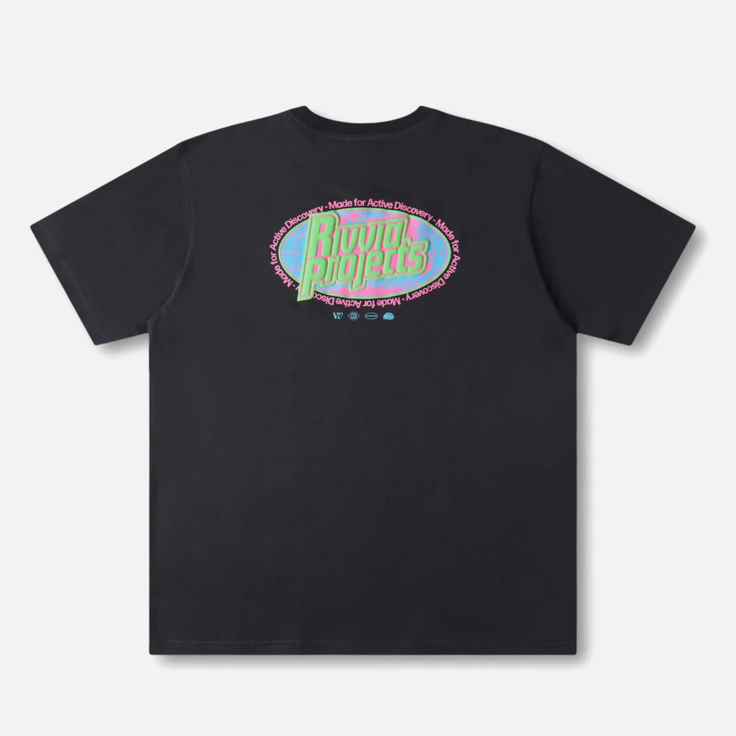 RIVVIA GLOBAL DISCOVERY T-SHIRT : PIGMENT BLACK