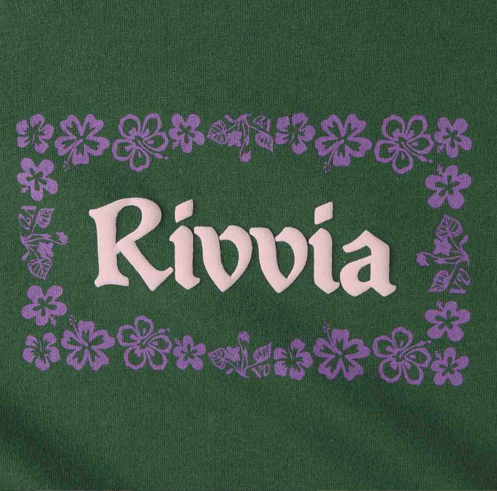RIVVIA WALLFLOWER T-SHIRT : DARK FOREST