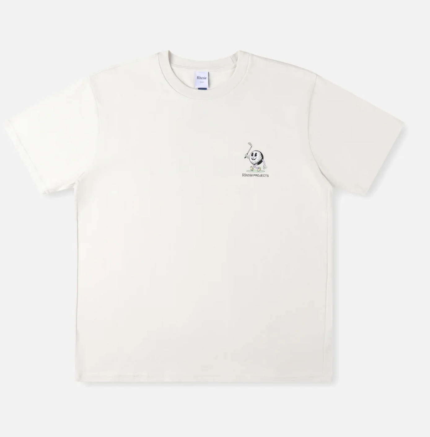 RIVVIA CADDY T-SHIRT : BONE
