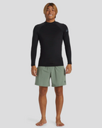 QUIKSILVER Mens Everyday Heat Long Sleeve Upf 50 Surf T-Shirt