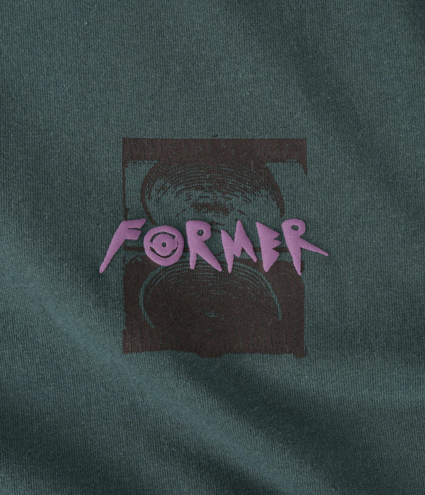FORMER DROID CRUX T-SHIRT PETROL