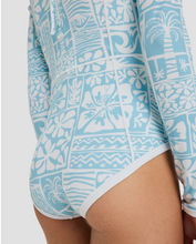 Load image into Gallery viewer, ROXY Womens Flowers Wave Long Sleeve Onesie Rash Vest
