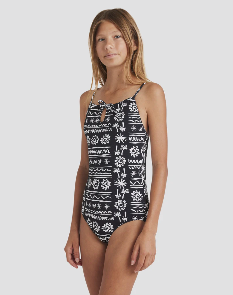 BILLABONG Girls Lost On You One Piece Swimsuit