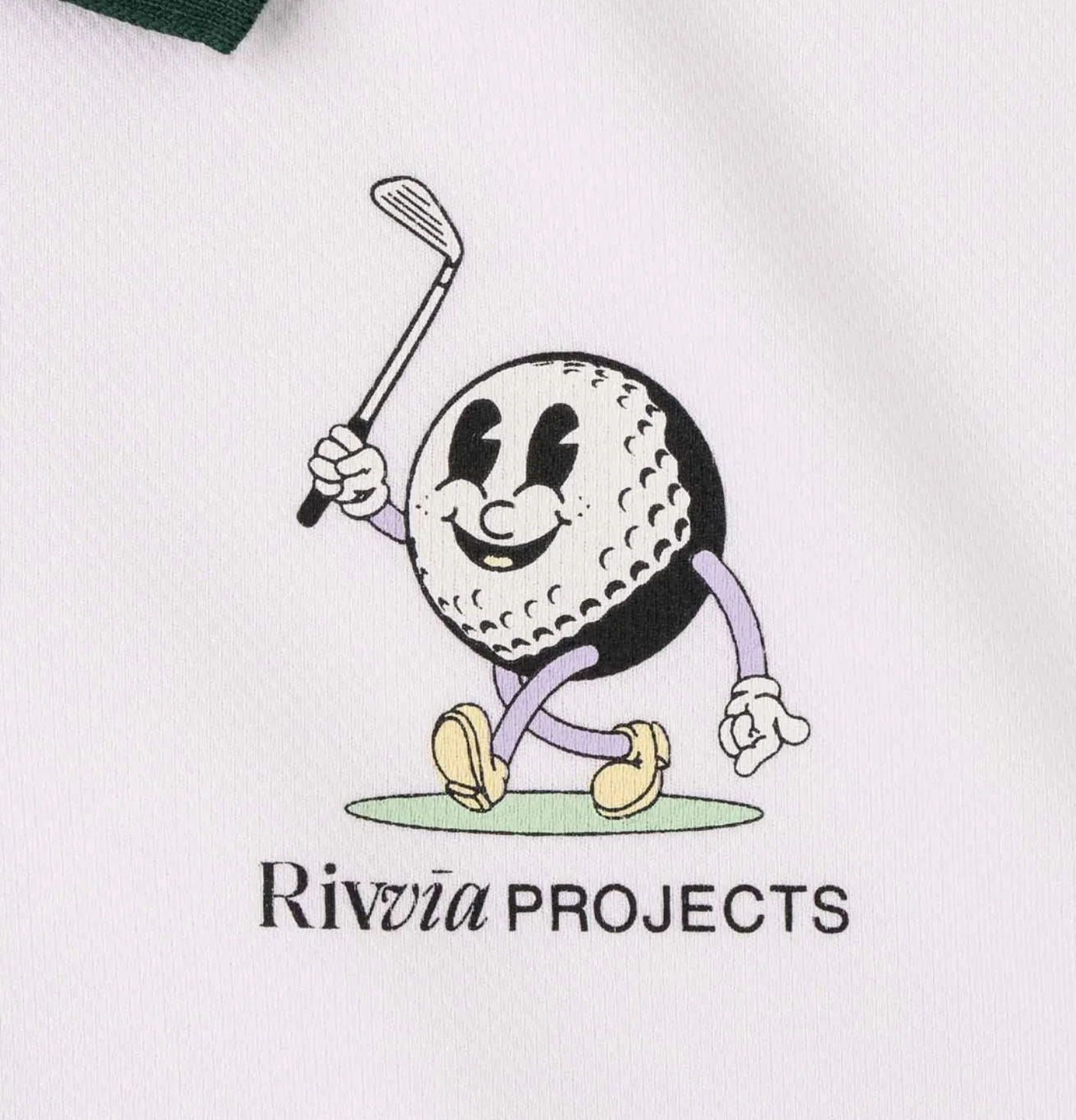 RIVVIA CADDY POLO : WHITE