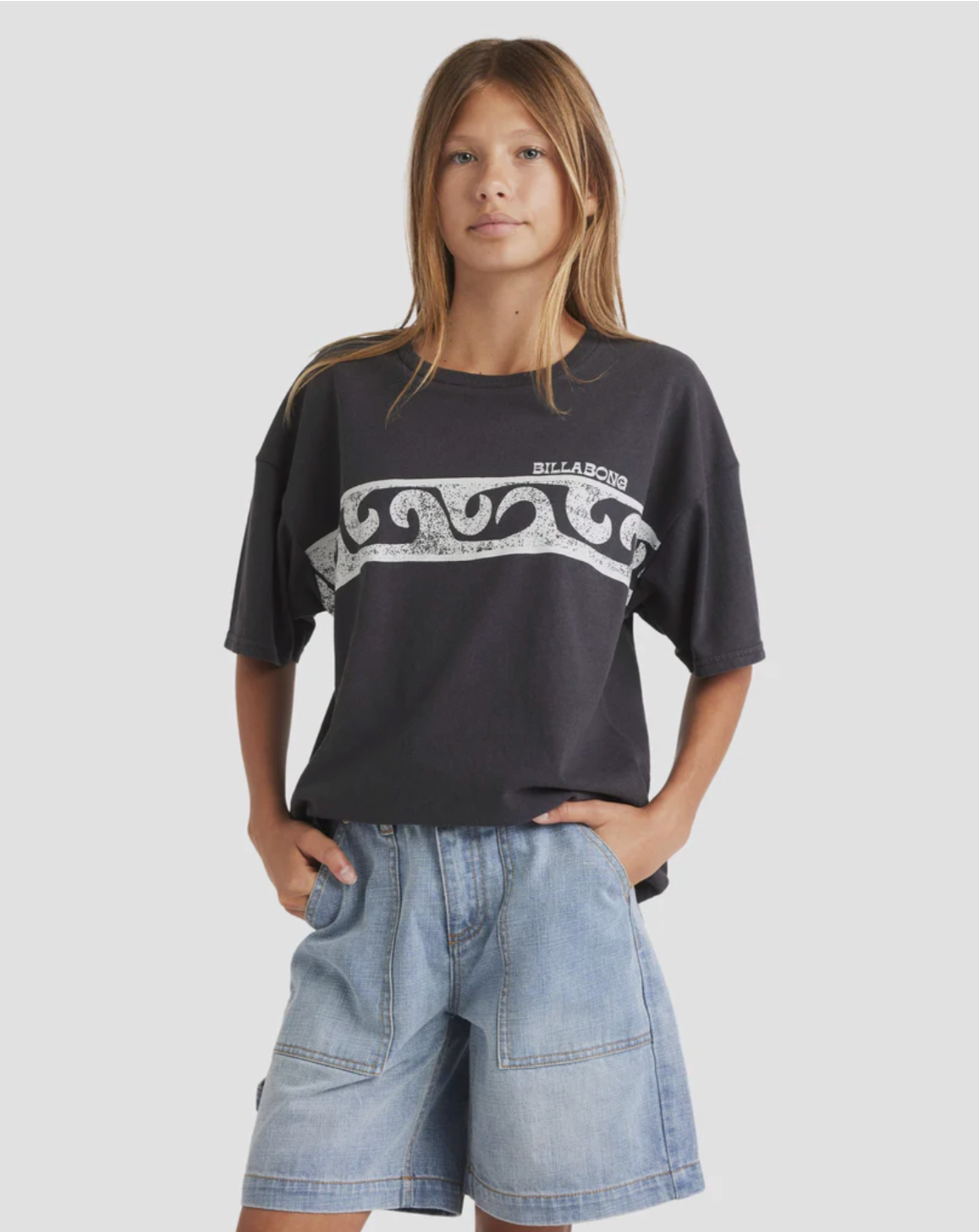 BILLABONG Girls 6-14 Mindy Denim Shorts