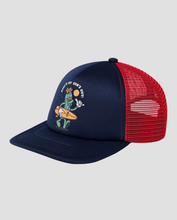 Load image into Gallery viewer, QUIKSILEVR BOYS SLAB BRUISER TRUCKER CAP
