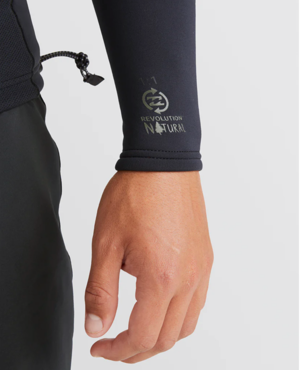 BILLABONG Mens 1/1mm Revolution Natural Zipperless Wetsuit