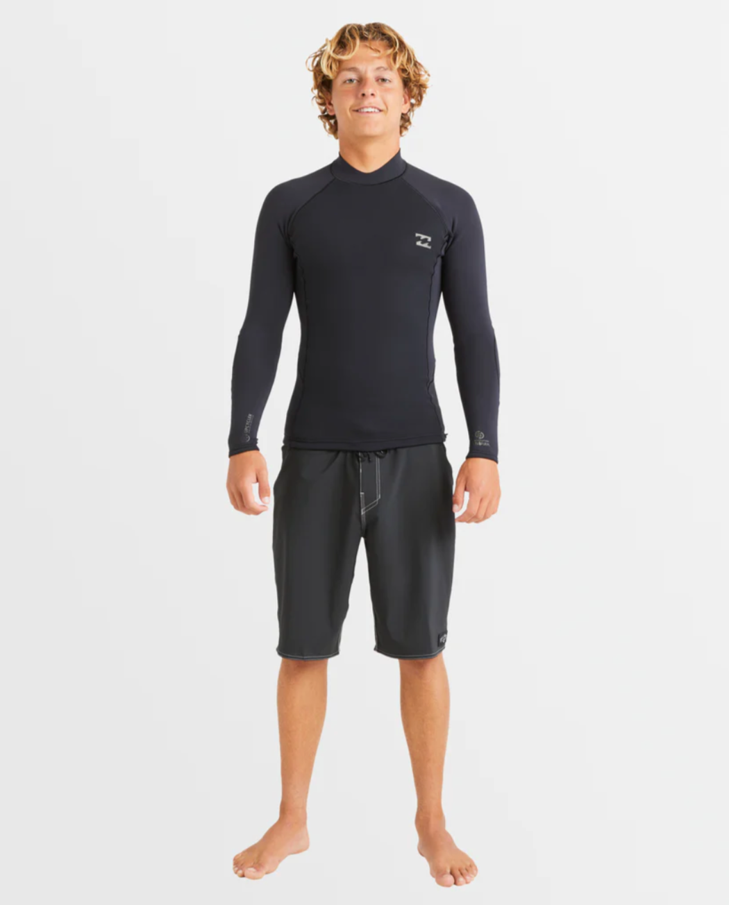 BILLABONG Mens 1/1mm Revolution Natural Zipperless Wetsuit
