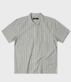 Former Reynolds Stripe SS Shirt - Bone
