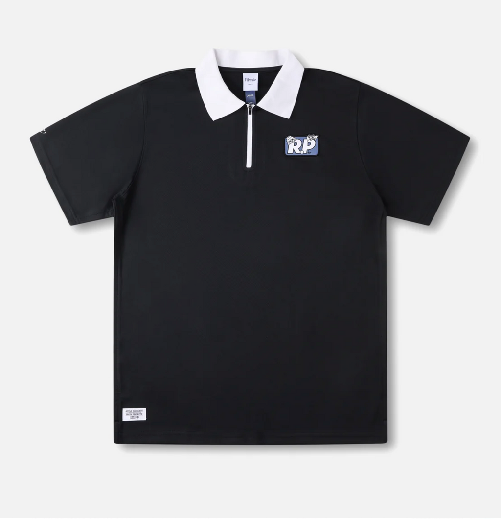 RIVVIA OUR BUDDY POLO : BLACK