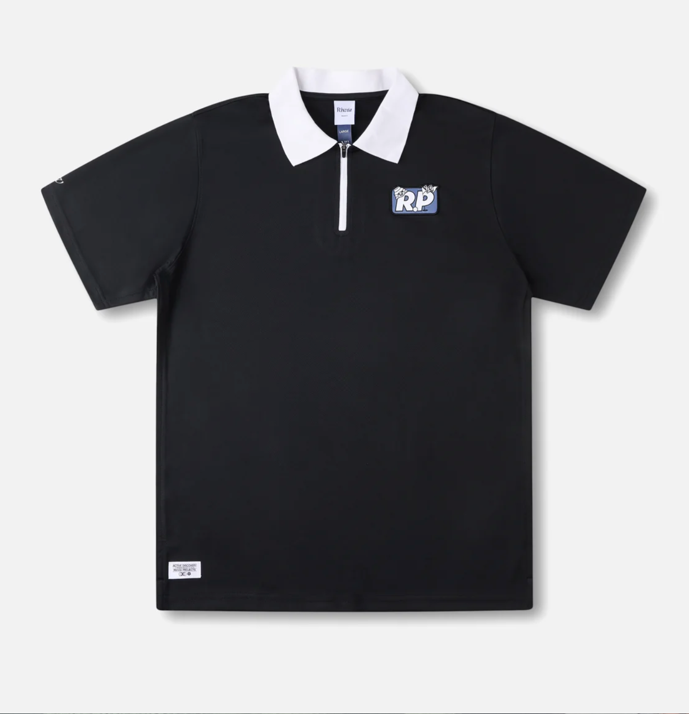 RIVVIA OUR BUDDY POLO : BLACK