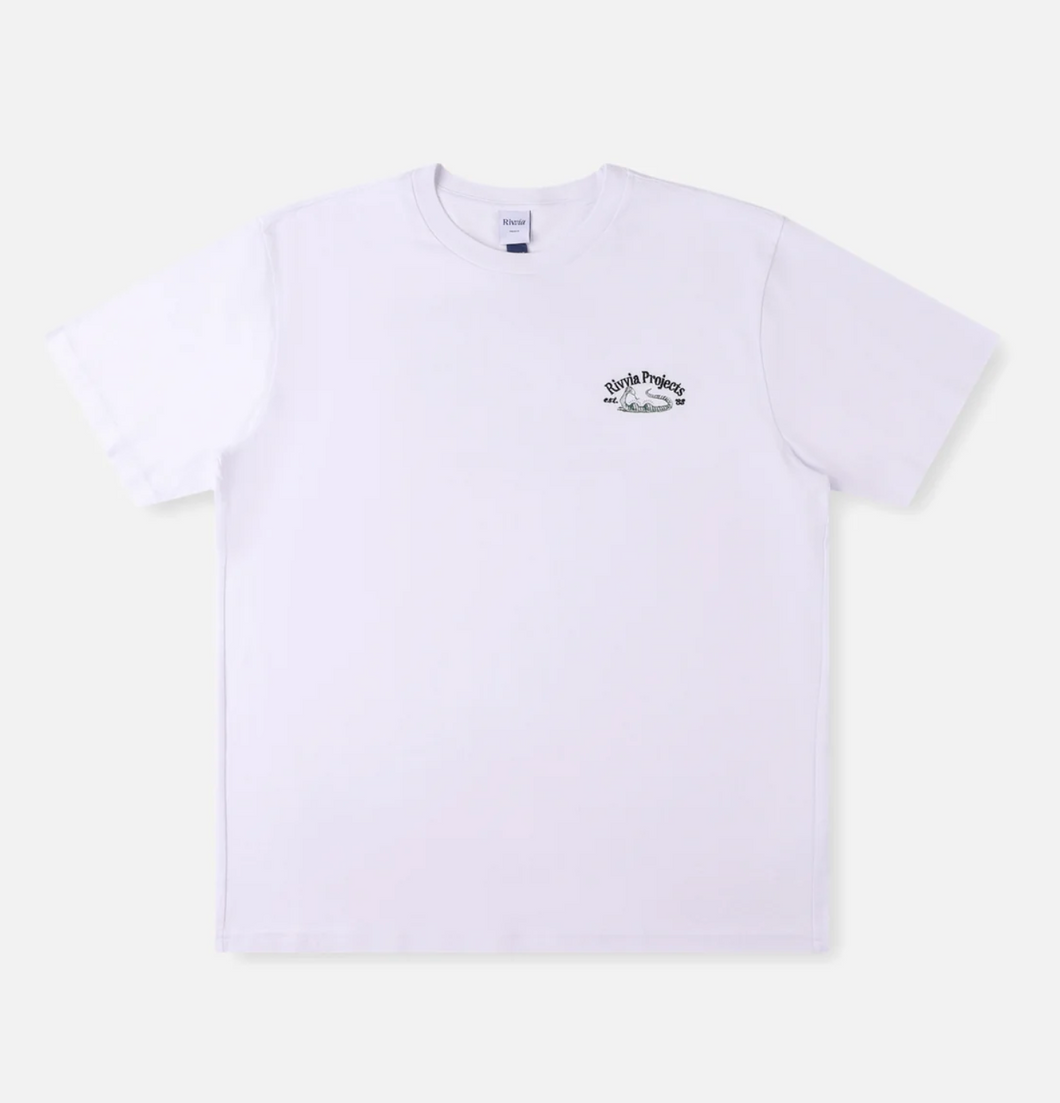 RIVVIA REAL GAME T-SHIRT : WHITE
