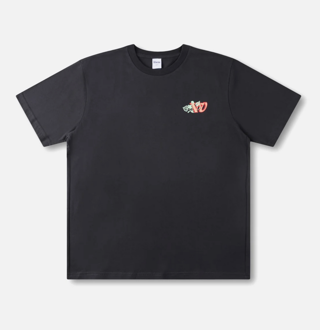 RIVVIA PROSPERITY T-SHIRT : PIGMENT BLACK