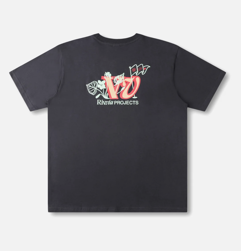 RIVVIA PROSPERITY T-SHIRT : PIGMENT BLACK