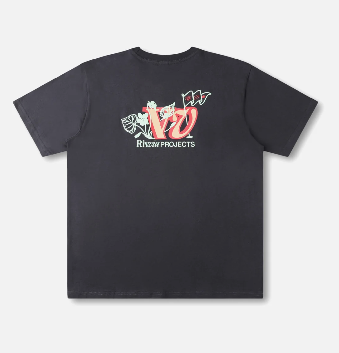 RIVVIA PROSPERITY T-SHIRT : PIGMENT BLACK