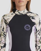 BILLABONG Girls 8-14 2/2mm Teen Spring Fever Long Sleeve Springsuit