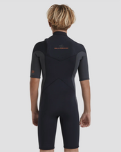 Load image into Gallery viewer, BILLABONG Boys 8-16 2/2mm Absolute Natural Chest Zip GBS Springsuit
