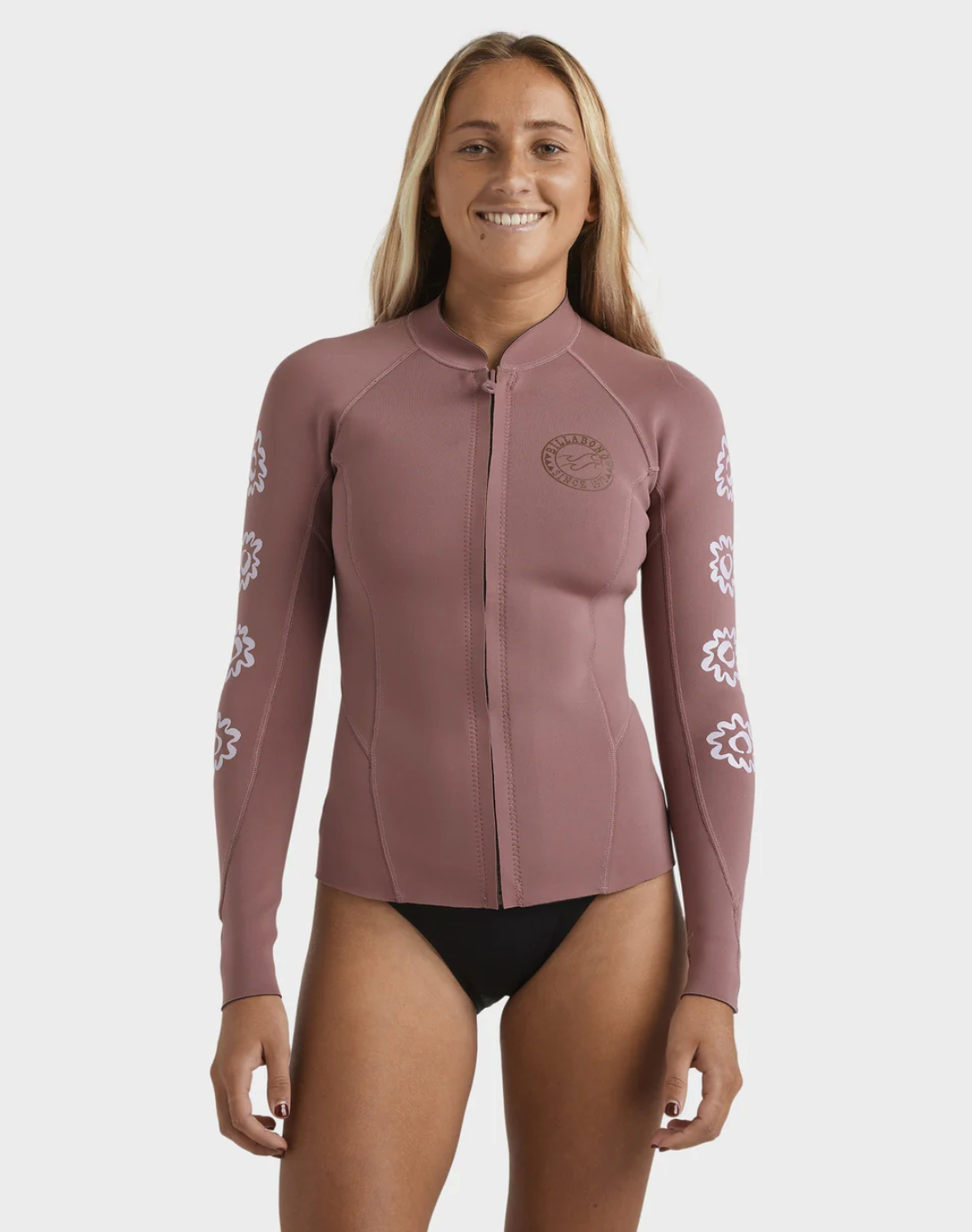 BILLABONG Womens 1/1 Peeky Long Sleeve Wetsuit Top