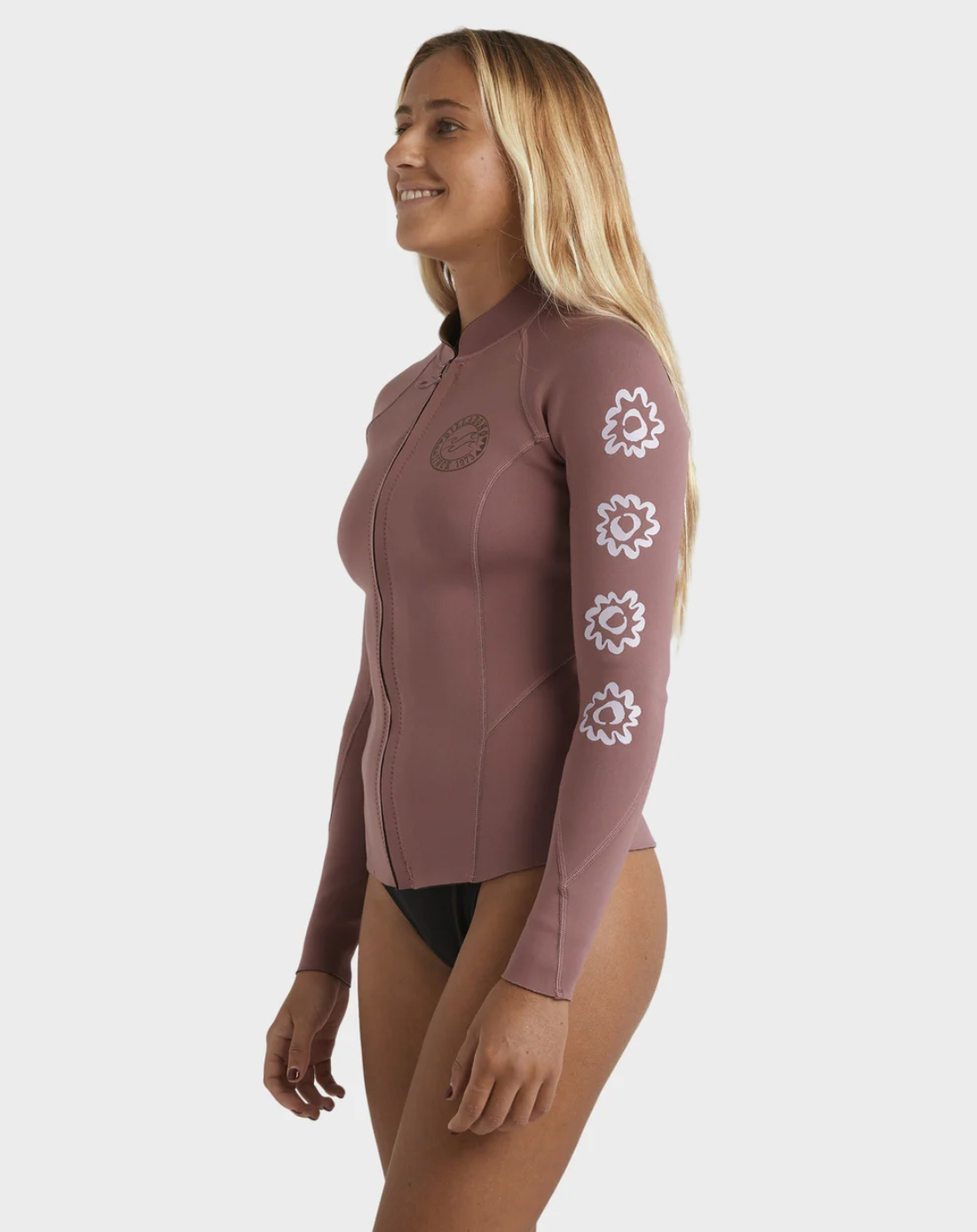 BILLABONG Womens 1/1 Peeky Long Sleeve Wetsuit Top