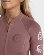 BILLABONG Womens 1/1 Peeky Long Sleeve Wetsuit Top