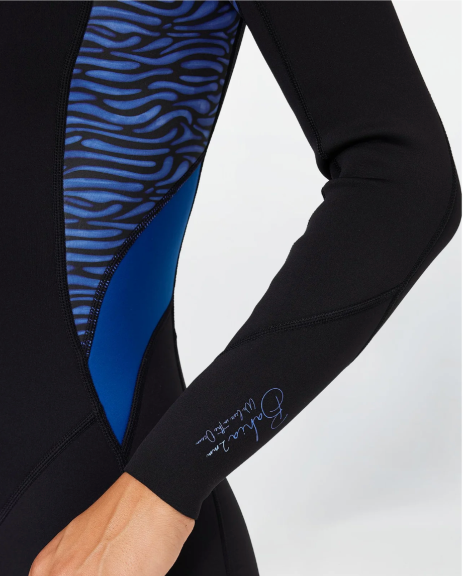 O'NEILL - Women's Bahia 2mm Long Sleeve Boyleg Spring Suit Back Zip - Jungle Surf